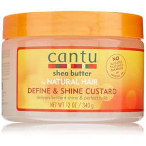 Cantu Shea butter for natural hair Define and Shine Custard