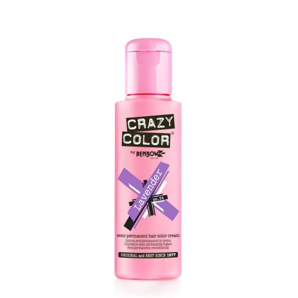 Crazy Color by Renbow Coloration semi-permanente 54 Lavender
