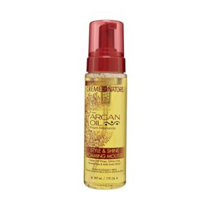 Creme of Nature Argan Oil Style & Shine Foaming Mousse