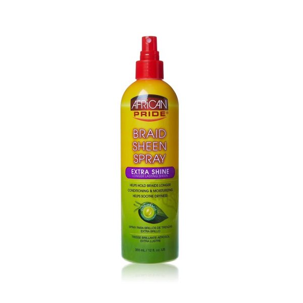 African Pride Braid Sheen Spray Extra Shine