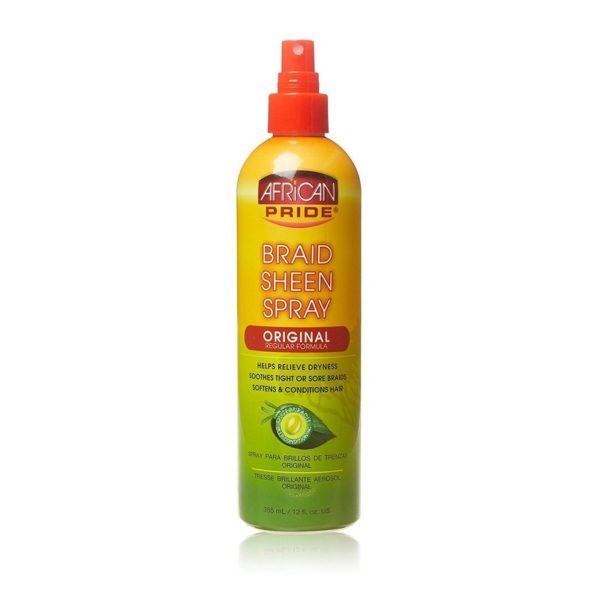 African Pride Braid Sheen Spray Regular