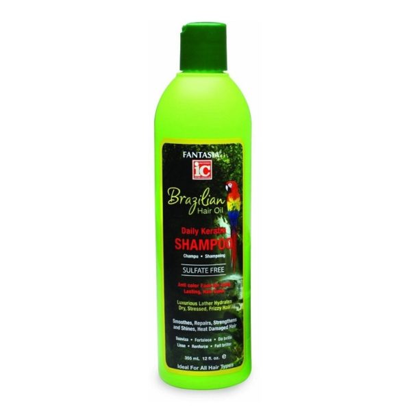 IC Fantasia Brazilian Hair Oil Daily Keratin Shampoo Sulfate Free